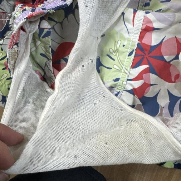 Vilebrequin Mens Floral Print Elephants Lined Swim Shorts Size Large - Picture 5 of 7